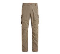 (42R, Pebble) Craghoppers Mens NosiLife III Convertible Cargo Trousers