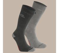 Craghoppers Nosilife Twin Pack Half Long Socks Black EU 36-38 Men,Women