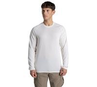 Craghoppers Men's NosiLife Nour Long Sleeved T-Shirt White, Size: S