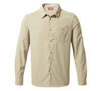 Craghoppers Mens NosiLife Nuoro Long Sleeved Shirt (XL) (Rubble)