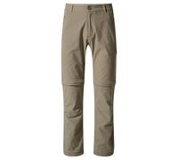 Craghoppers Mens NosiLife Pro Convertible II Trousers - Pebble - Pebble - 42S - 92% Polyamide/8% Elastane
