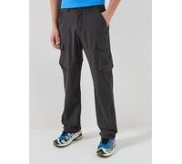 Craghoppers Mens Nosilife Rif Stretch Cargo Trouser, Dark Grey, Size 34, Men Dark Grey