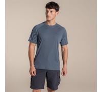Craghoppers Men's T-shirt Nosilife Solarshield+ Short Sleeve Grey XXL