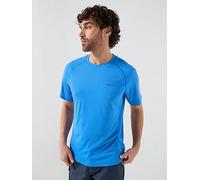 Craghoppers Men's Nosilife Solarshield+ Short Sleeved T-Shirt, Blue S