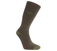 Craghoppers Mens NosiLife Travel Socks - Green - Size UK 6-8