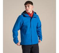 Craghoppers Men's Ossus Lightweight Waterproof Shell Jacket in Mid Blue | Size: XS Craghoppers Mid Blue XS