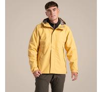 Craghoppers Men's Ossus Lightweight Waterproof Shell Jacket in Yellow | Size: XS Craghoppers Yellow XS
