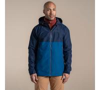 Craghoppers Men's Osuna Waterproof Jacket | Blue Navy / Poseidon Blue