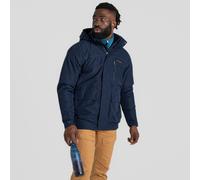 Craghoppers Men's Padley Waterproof Insulated Jacket in Navy | Size: Small Craghoppers Navy S