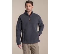Craghoppers Men's Steeple Half-Zip Insulating Overhead Active Fleece in Dark Grey | Size: Small Craghoppers Dark Grey S