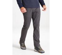 Craghoppers Men's Stretch 'Kiwi Pro II' Hiking Trousers in Dark Grey | Size: 36R Craghoppers Dark Grey 36R