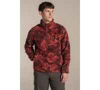 Craghoppers Men's Tatton Borg Half-Zip Insulating Active Fleece in Red | Size: Small Craghoppers Red S