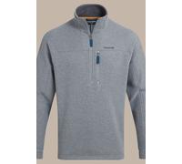 Craghoppers Men's Torney Half-Zip Knit-Look Insulating Active Fleece in Light Grey | Size: XL Craghoppers Light Grey XL