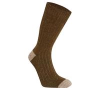Craghoppers Unisex Torver Walking Socks | Dark Moss / Beige