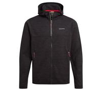 Craghoppers Mens Travos Full Zip Fleece Top (XS) (Black Pepper Marl)