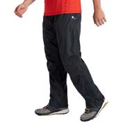 Craghoppers Mens Unisex Ascent II Waterproof Overtrousers, Black, W30 / 31L EU