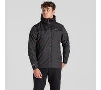 Craghoppers Mens Vanth Breathable Waterproof Shell Jacket, BlkPep/Black, XS EU