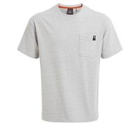 (XXL, Soft Grey Marl) Craghoppers Mens Wakefield Workwear Pocket T-Shirt
