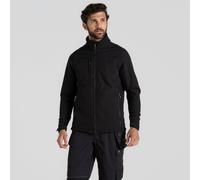 Craghoppers Men's 'Whitby' Softshell Workwear Jacket in Black | Size: Small Craghoppers Black S