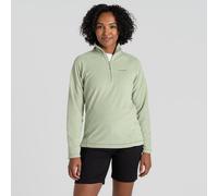 Craghoppers Miska Lightweight Microfleece Insulating Half Zip Fleece In Green Green 24