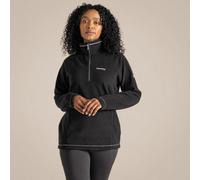 Craghoppers Women Miska HZ Fleece, Black, 14