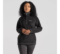 Craghoppers Women Miska HZ Fleece, Black, 14