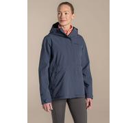Craghoppers National Trust Cinquefoil Waterproof Hooded Jacket In Dark Grey Dark Grey