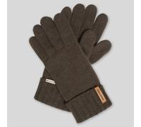 Craghoppers National Trust Gaddings Knitted Glove In Khaki Khaki M/L