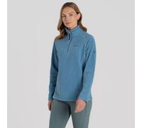 Craghoppers National Trust 'miska' Half Zip Fleece In Blue Blue 18