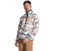 Craghoppers National Trust Rawthey Half Zip Fleece: Ecru/Winterstorm: