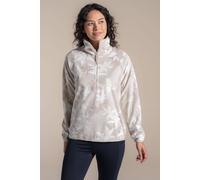 Craghoppers Women's National Trust Reedmace Half Zip Fleece in Light Khaki | Size: 18 Craghoppers Light Khaki 18