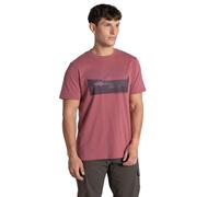 Craghoppers National Trust Sabden Short Sleeved T-Shirt: Atlas Red: L