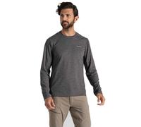 Craghoppers Men's NosiLife Abel Insect-Repellent Stretch Long Sleeved T-Shirt in Grey | Size: Small Craghoppers Grey S