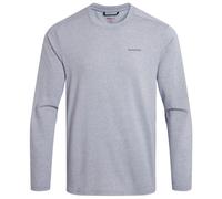 Craghoppers Mens NosiLife ABEL Long Sleeve T-Shirt - Soft Grey Marl - S