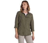 Craghoppers Nosilife Adventure Iii Long Sleeve Shirt Green 50 Woman