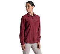 Craghoppers Nosilife Adventure Iii Long Sleeve Shirt Red 36 Woman
