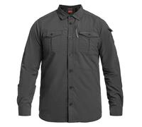 Craghoppers Men's Shirt Nosilife Adventure III Long Sleeve Insect-Repellent Grey 2XL