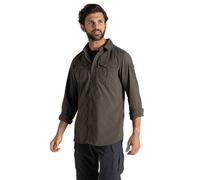 Craghoppers Men's NosiLife Adventure Long Sleeve Shirt - Woodland Green S