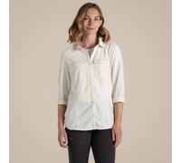 Craghoppers Nosilife Adventure' Long Sleeved Shirt With Insect Repellent Technology In Ecru Ecru 16