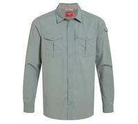 Craghoppers NosiLife Adventure LS II Shirt for Men, Insect Repellent, Size: XXL, Colour: Light Green, xxl, XXL