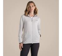 Craghoppers Nosilife Afia Insect-Repellent Hooded Stretch Full-Zip Jacket In Grey Grey