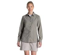 Craghoppers Nosilife Alma Long Sleeve Shirt Grey 46 Woman