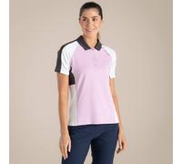 Craghoppers Nosilife Hazelmere Insect-Repellent Short Sleeved Golf Polo Shirt In Baby Pink Baby Pink