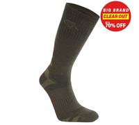 Green unisex UK3-5 Craghoppers Nosilife Adventure Wool Socks Green, Size: UK3-5