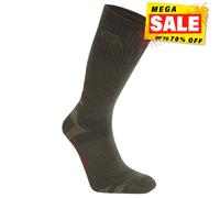 Craghoppers - Nosilife Adventure Wool Socks - Walking socks size 36-38, olive