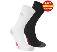 Craghoppers Nosilife Travel Socks 2Pk Men's Trainers, Size In Black / White