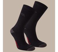 Craghoppers NosiLife Travel Twin Pack Socks Black / Dark Lead