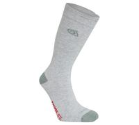 Craghoppers Nosilife Travel Socks Men's Trainers, Size In Soft Grey Marl / Lichen Green