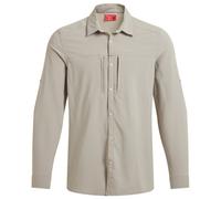 Craghoppers Nosilife Pro V Long Sleeve Shirt Beige,Grey S Men