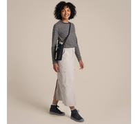 Craghoppers Nosilife Pro Midi Insect-Repellent Skirt In Light Beige Light Beige